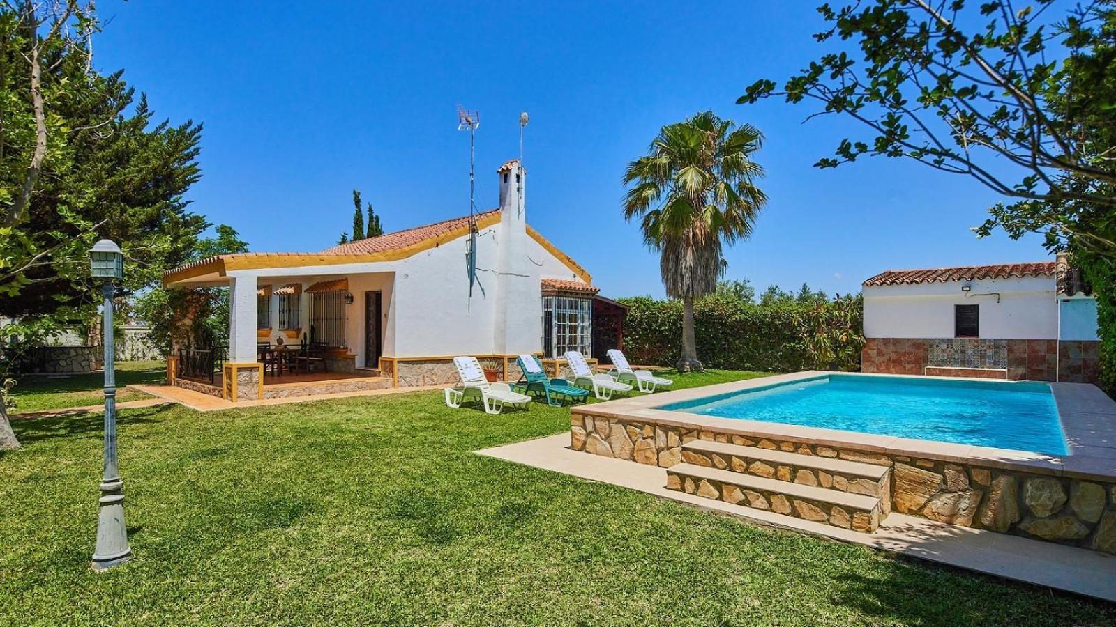 Villa Alegria Conil De La Frontera By Ruralidays Exterior foto